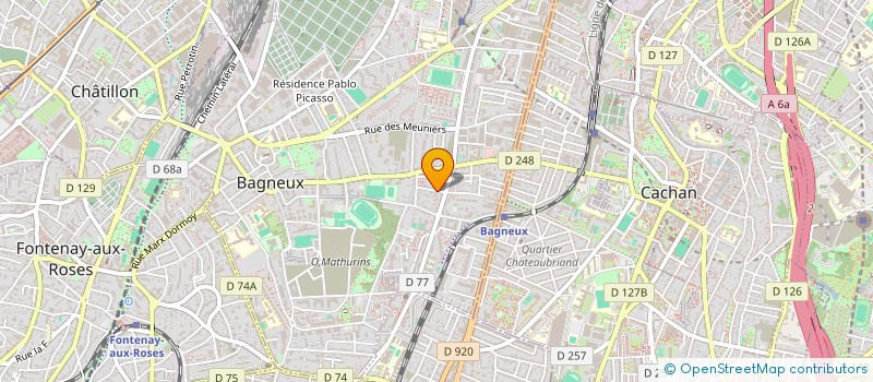 localisation de l'entreprise MONSIEUR PATRICE TAUBENBLATT à BAGNEUX