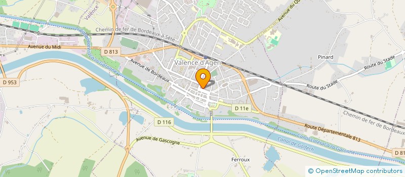 localisation de l'entreprise MONSIEUR PATRICE TERRAS à VALENCE