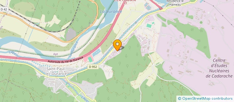 localisation de l'entreprise MONSIEUR PATRICE TESTARD  SAINT-PAUL-LEZ-DURANCE