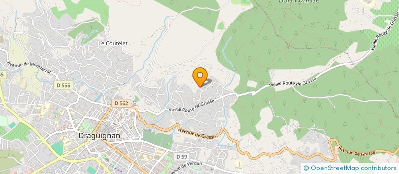 localisation de l'entreprise MONSIEUR PATRICE TETARD  DRAGUIGNAN