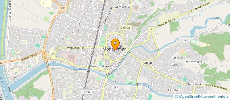 localisation de l'entreprise MONSIEUR PATRICE TETARD  MONTELIMAR