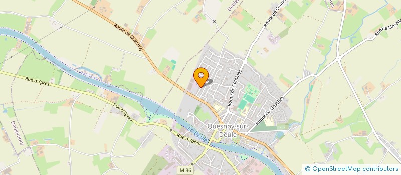 localisation de l'entreprise MONSIEUR PATRICE THERY à QUESNOY-SUR-DEULE