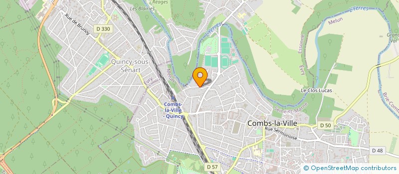 localisation de l'entreprise MONSIEUR PATRICE THIBAULT  COMBS-LA-VILLE