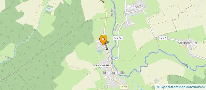 localisation de l'entreprise MONSIEUR PATRICE THIRY  MONCEL-SUR-SEILLE