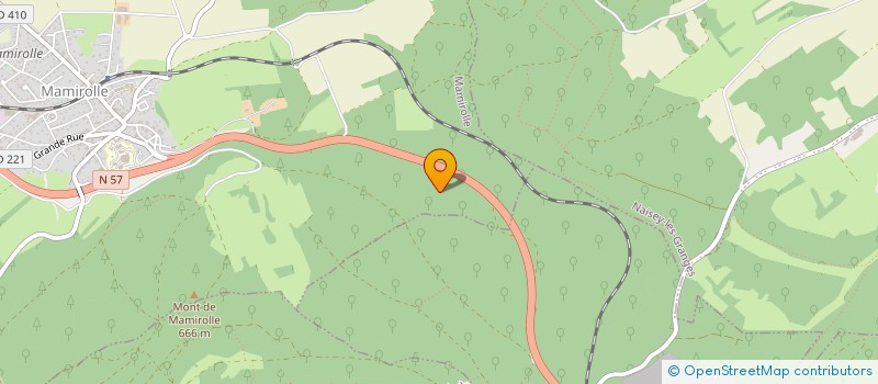 localisation de l'entreprise MONSIEUR PATRICE THOLOMIER  MAMIROLLE