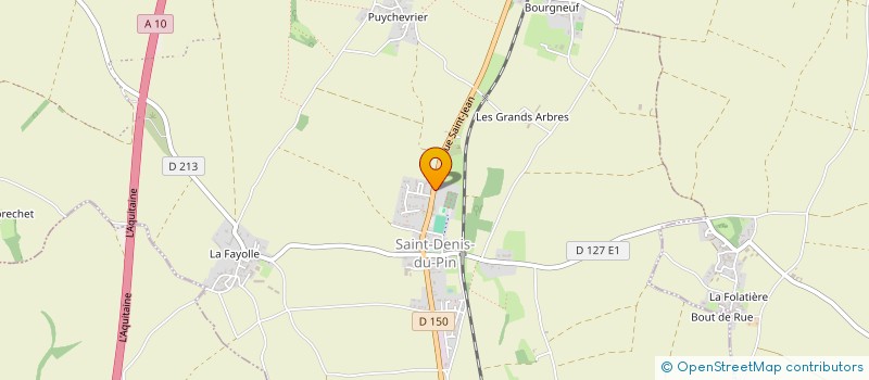 localisation de l'entreprise MONSIEUR PATRICE THOMAS  SAINT-PIERRE-DE-JUILLERS