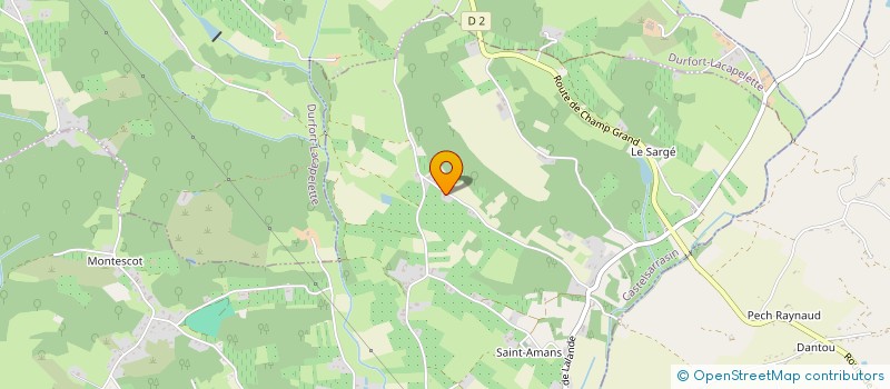 localisation de l'entreprise MONSIEUR PATRICE TISSEDRE  MOISSAC