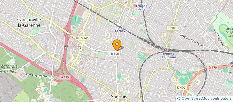 localisation de l'entreprise MONSIEUR PATRICE TITOLO  ERMONT