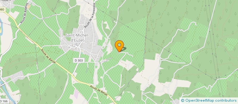 localisation de l'entreprise MONSIEUR PATRICE TOULERON  VENEJAN