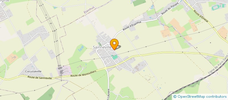 localisation de l'entreprise MONSIEUR PATRICE TRAGIN à SAINNEVILLE