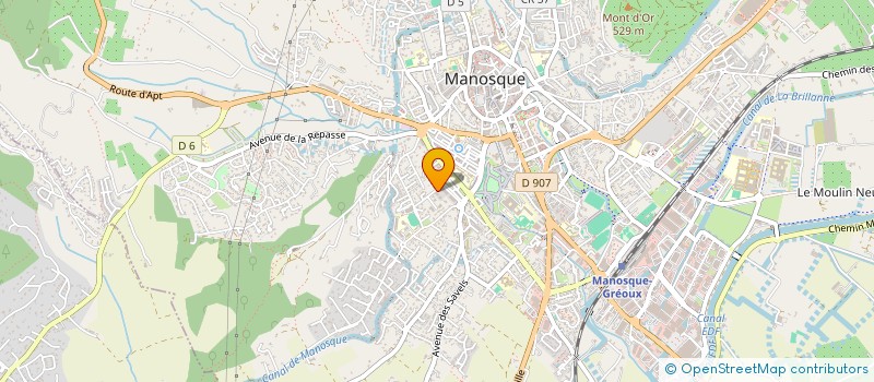 localisation de l'entreprise MONSIEUR PATRICE TRANNOY à MANOSQUE