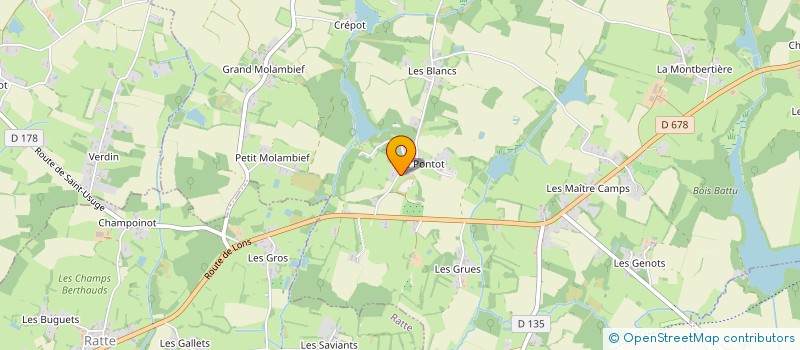 localisation de l'entreprise MONSIEUR PATRICE TREFFOT  FAY (LE)