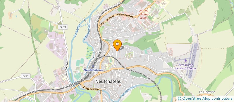 localisation de l'entreprise MONSIEUR PATRICE TURATO à NEUFCHATEAU