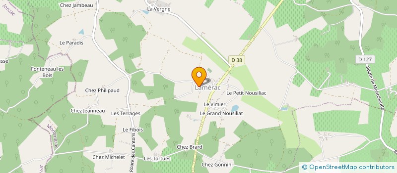 localisation de l'entreprise MONSIEUR PATRICE TURPAUD à MONTMERAC