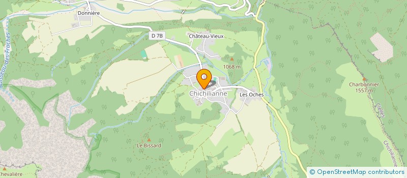 localisation de l'entreprise MONSIEUR PATRICE VACHER  CHICHILIANNE