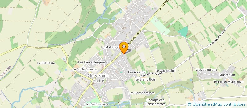 localisation de l'entreprise MONSIEUR PATRICE VAIS à CLERY-SAINT-ANDRE