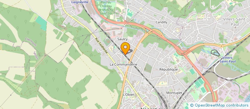 localisation de l'entreprise MONSIEUR PATRICE VAIS  NOGENT SUR OISE