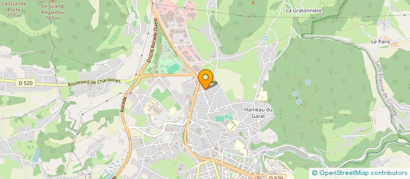 localisation de l'entreprise MONSIEUR PATRICE VANDEVYVRE à VOIRON