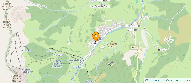 localisation de l'entreprise MONSIEUR PATRICE VARGEL  SAINT-MICHEL-LES-PORTES