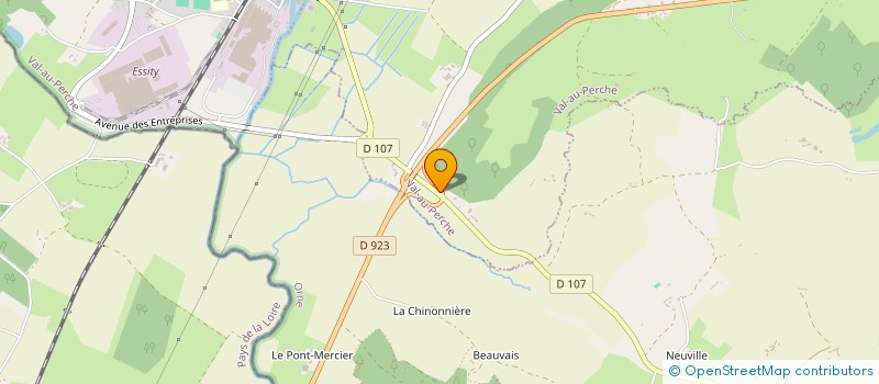 localisation de l'entreprise MONSIEUR PATRICE VASSEUR à BELLOU-LE-TRICHARD