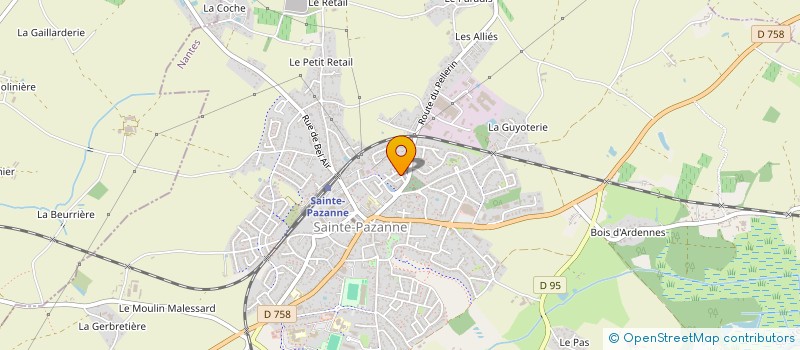 localisation de l'entreprise MONSIEUR PATRICE VASSEUX à SAINTE-PAZANNE