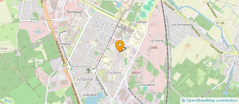 localisation de l'entreprise MONSIEUR PATRICE VERDON à ORLEANS