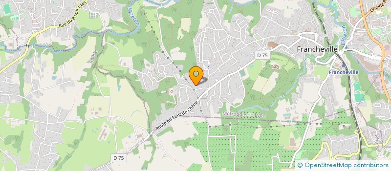 localisation de l'entreprise MONSIEUR PATRICE VIAL  FRANCHEVILLE