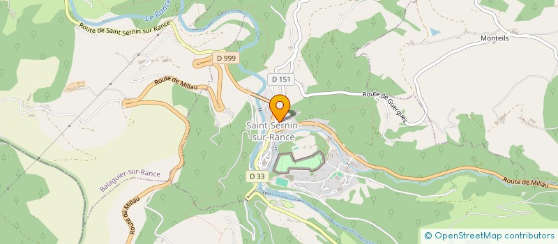 localisation de l'entreprise MONSIEUR PATRICE VIALA  LAVAL-ROQUECEZIERE