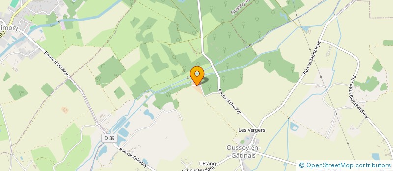 localisation de l'entreprise MONSIEUR PATRICE VIEUGUE à OUSSOY-EN-GATINAIS