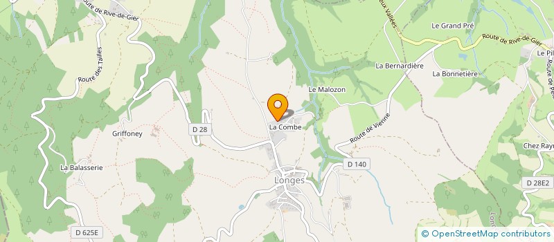 localisation de l'entreprise MONSIEUR PATRICE VIGIER à LONGES