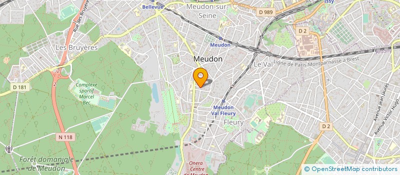 localisation de l'entreprise MONSIEUR PATRICE VIGNERON à MEUDON