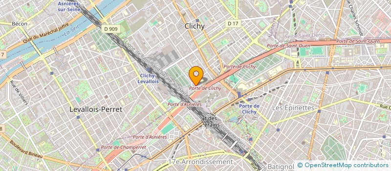 localisation de l'entreprise MONSIEUR PATRICE VILA Y GARRIT à CLICHY