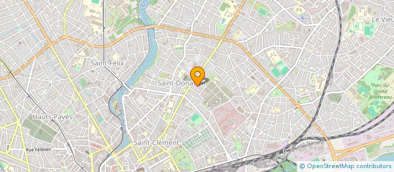 localisation de l'entreprise MONSIEUR PATRICE VIVANT à NANTES