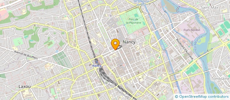 localisation de l'entreprise MONSIEUR PATRICE VOILQUE  NANCY