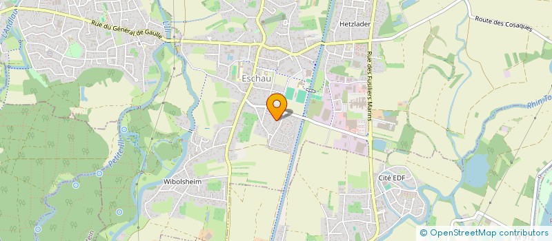 localisation de l'entreprise MONSIEUR PATRICE WENNER  ESCHAU