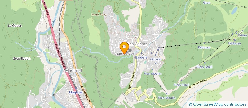 localisation de l'entreprise MONSIEUR PATRICE WINDSOR  ARACHES-LA-FRASSE