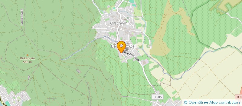 localisation de l'entreprise MONSIEUR PATRICE WISSHAUPT- CLAUDEL  BERGHOLTZZELL