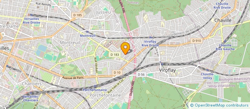 localisation de l'entreprise MONSIEUR PATRICE YALI à VERSAILLES