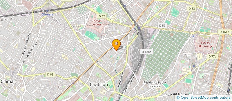 localisation de l'entreprise MONSIEUR PATRICE YAMANI à CHATILLON