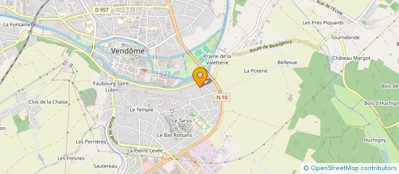 localisation de l'entreprise MONSIEUR PATRICE ZAKRGYNSKA  VENDOME