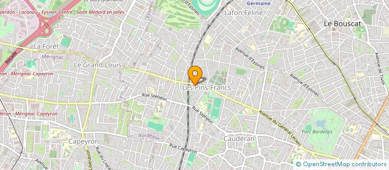 localisation de l'entreprise MONSIEUR PATRICE ZAPATA à BORDEAUX