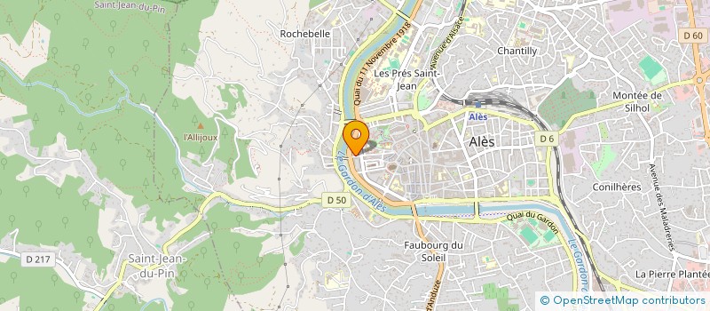 localisation de l'entreprise MONSIEUR PATRICE ZILAI  SAINT-JEAN-DU-PIN