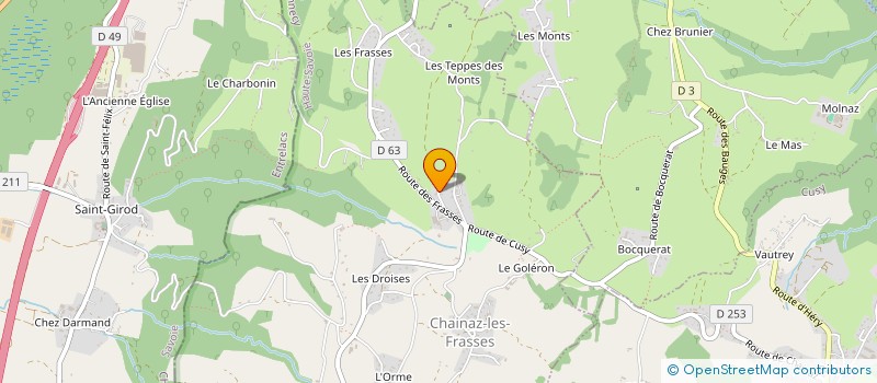localisation de l'entreprise MONSIEUR PATRICIA NOUFFLI à CHAINAZ-LES-FRASSES