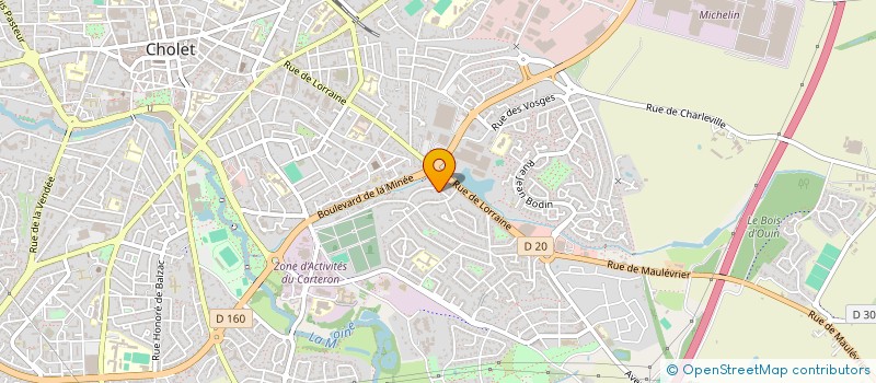 localisation de l'entreprise MONSIEUR PATRICIA PAYET à CHOLET