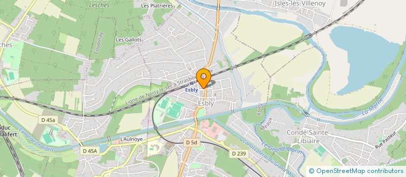 localisation de l'entreprise MONSIEUR PATRICIO GOMES MEIRA  ESBLY