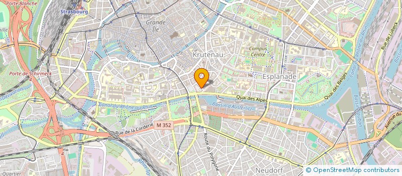 localisation de l'entreprise MONSIEUR PATRICIO PROANO à STRASBOURG