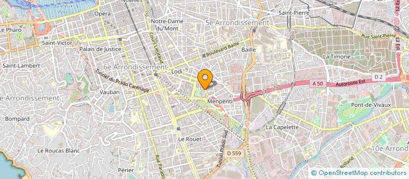 localisation de l'entreprise MONSIEUR PATRICK ABECASSIS à MARSEILLE