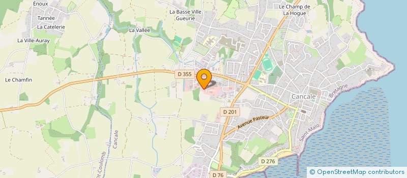 localisation de l'entreprise MONSIEUR PATRICK ABRAHAM à CANCALE