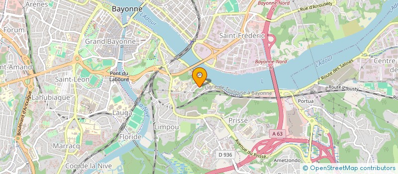 localisation de l'entreprise MONSIEUR PATRICK ACEDO à BAYONNE