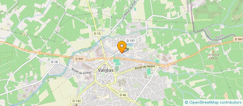 localisation de l'entreprise MONSIEUR PATRICK ACHARD à VALREAS